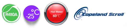 Commercial Air to Water Heat Pump-C2 (R410A)