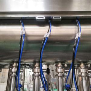 Automatic Servo Motor Piston Linear Glass Jar Apple Sauce Filling Machine With