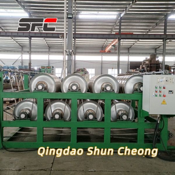 XPG-900 Rubber Batch Off Cooler with 900mm Max Width Dual Control Modes and 12T/h Processing Capacity