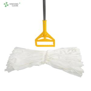 Quality Lightweight Quickly Drying Microfiber Easy Cleanroom autoclavable Floor Mop for sale