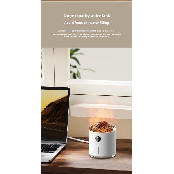 Color Changing Light Smart Ultrasonic Humidifier USB Powered Essential Oil Diffuser