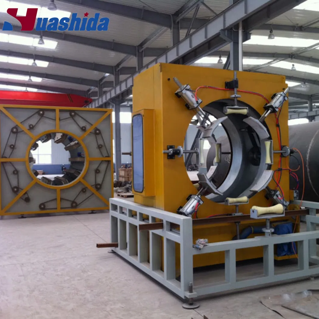 Automatic Planetary Pipe Cutting Machine for Pre-Insulated Plastic PE Jacket Pipe