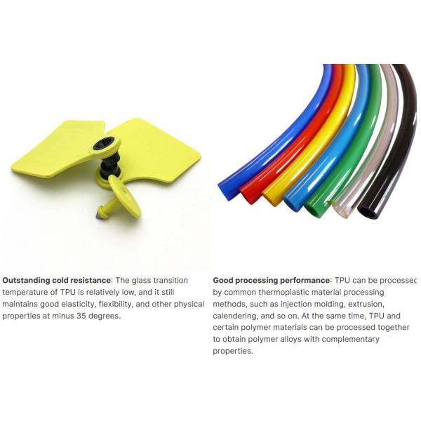 Factory Direct Polyether And Polyester TPU Pellets High Transparency Wear Resistant TPU Raw Material for Film, Tube and Shoe Parts