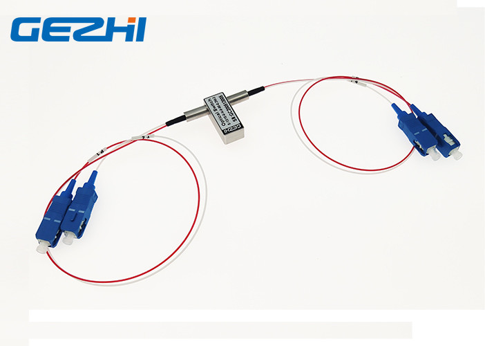 Blocked 1550nm 2x2 Single Optical Bypass Switch SC/UPC