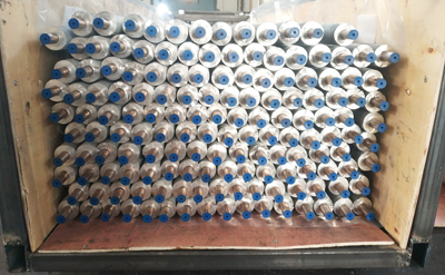 DELLOK 0.5mm Tube Wall Thickness Extruded Fin Tube for Powder Coating/ Galvanizing