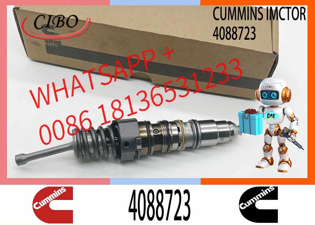 Diesel Engine Fuel Injector 4010346 Common Rail Fuel Injector 5708275 4088652 6433966 4088723 4062569