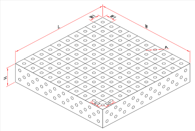 Industrial D28 Welding Table for Complex Metal Welding Assignments