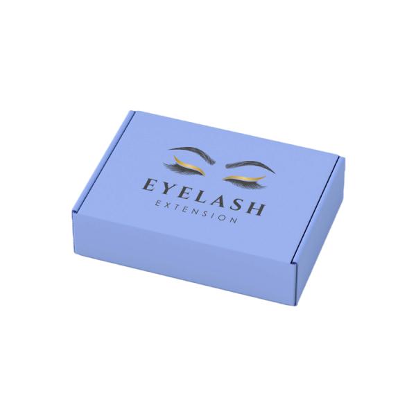 False Eye Lashes Box Eco Cosmetic Packaging Shipping Box for Custom Lash Packaging