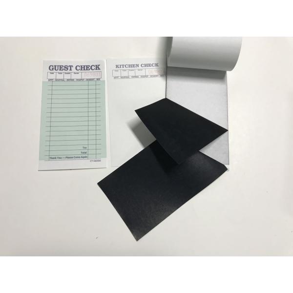 CT-G6000 Customizable Grade A Custom Printed Carbonless Invoice Restaurant Guest Check Receipt