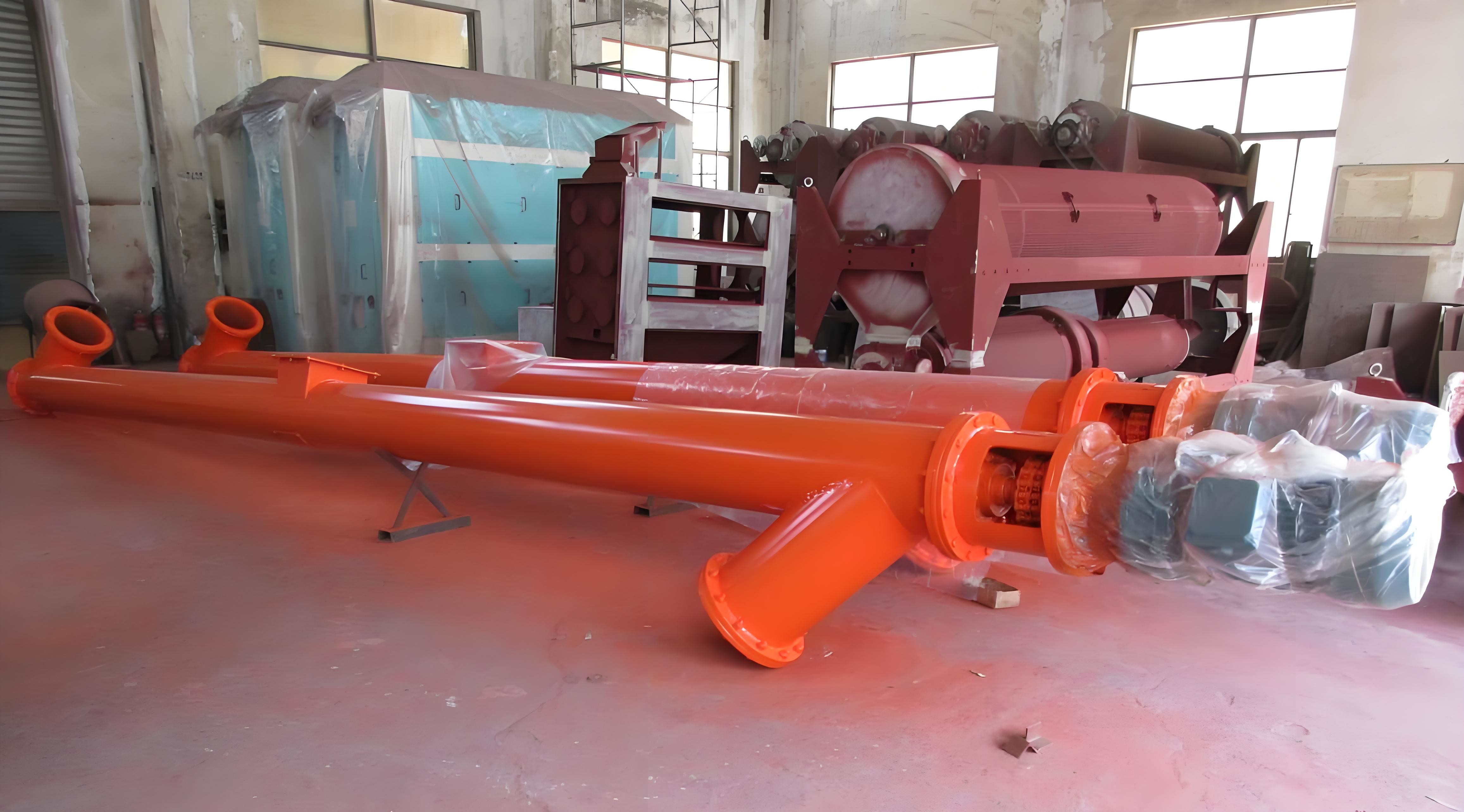 Wesew Material Handling Screw Conveyor With Customizable Auger