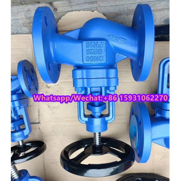 GG25/GGG50 flanged globe valve factory