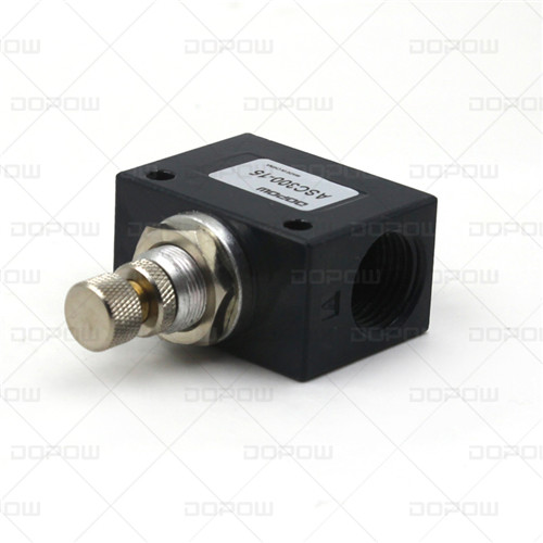 Quality ASC Series Airtac Adjustable Flow Control Valve Aluminum Material for sale