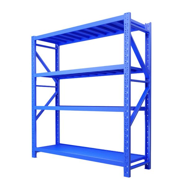 4-Level Adjustable Steel Garage Racking with Custom Powder Coating for Stacking and Storage