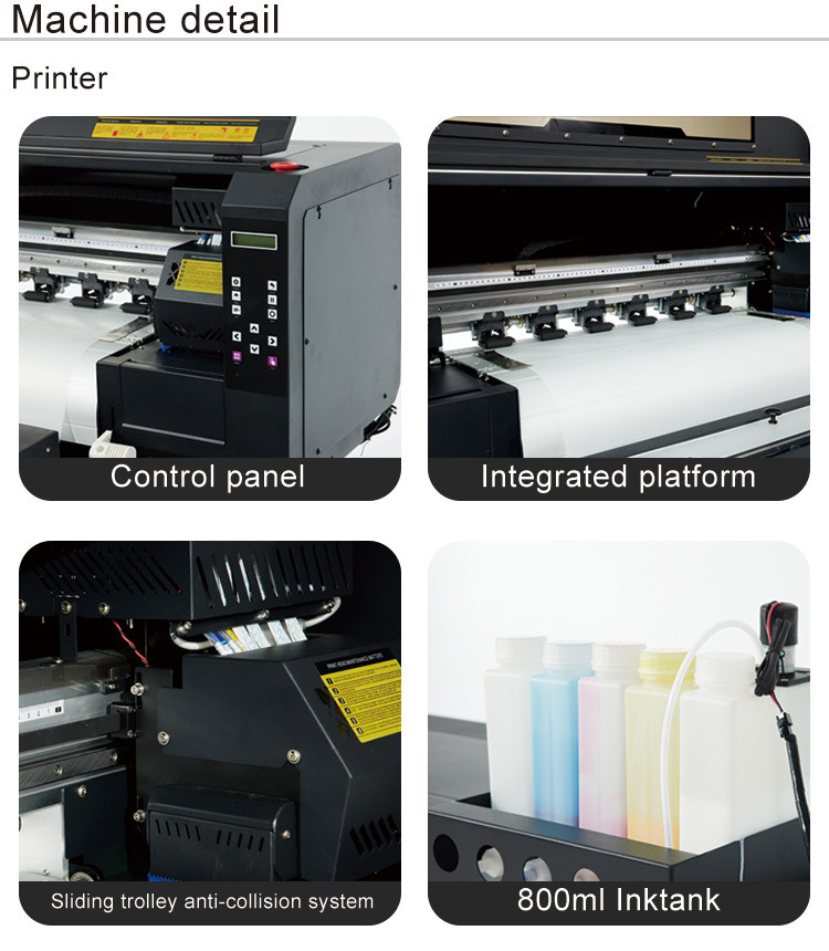 24inch DTF Printer Machine A1 PET Film T-shirt Printing Machine with Shake Powder DTF Printer I3200