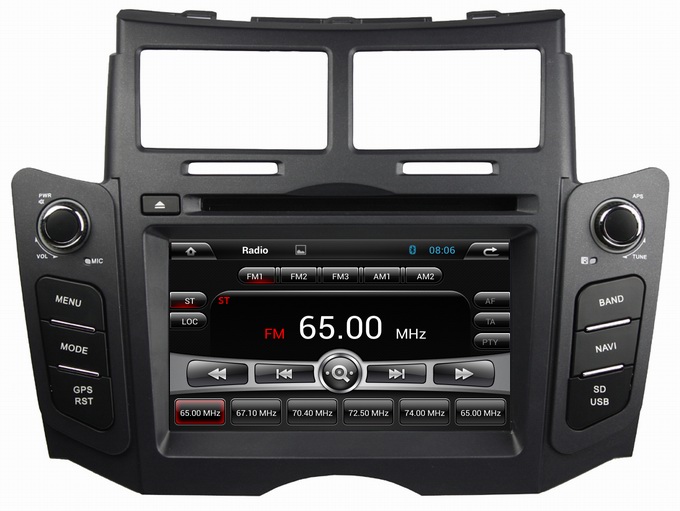 Ouchuangbo Car GPS Radio DVD Player Android 4.2 for Toyota Yaris 2005-2011 Bluetooth TV 3G Wifi USB OCB-6221C