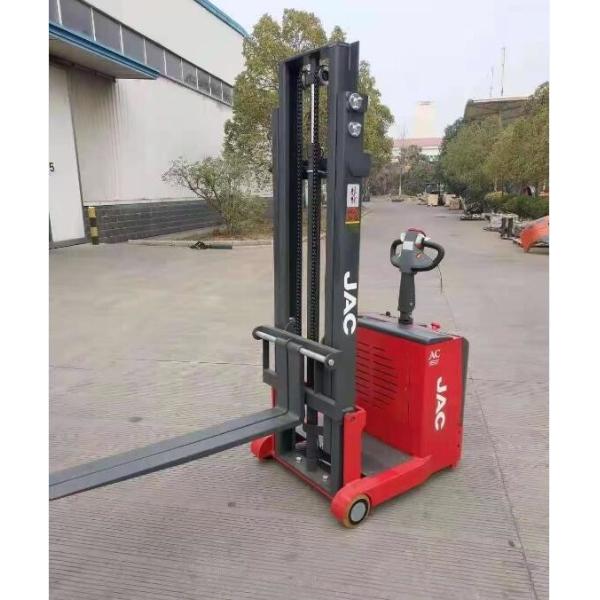 700kg Counterbalanced Semi Electric Pallet Stacker walk behind pallet lift