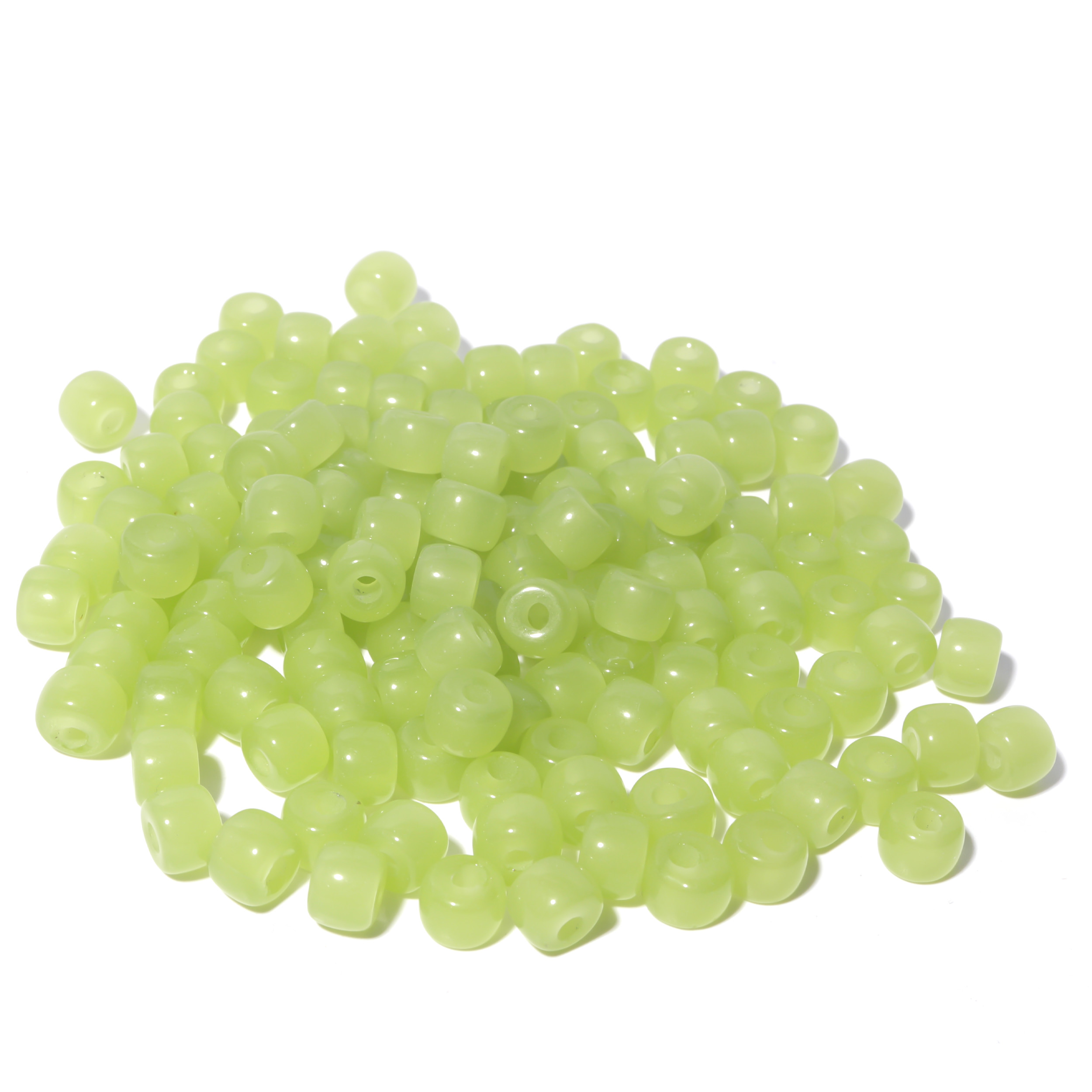 100 Colors Gemstone Forte Beads 6*8mm*2.0 Holes DIY Patterns With Rope