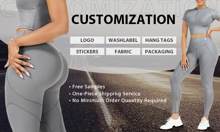 HEXIN Seamless Yoga Set for Women 7 Days Sample Order Lead Time Support Shipment Aramex
