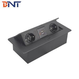 with EU standard power interface for office table desk pop up power socket