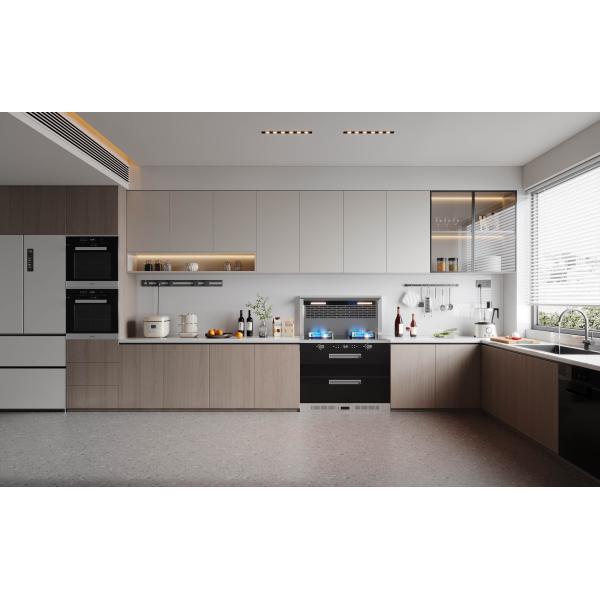 Custom kitchen cabinet with premium finishes