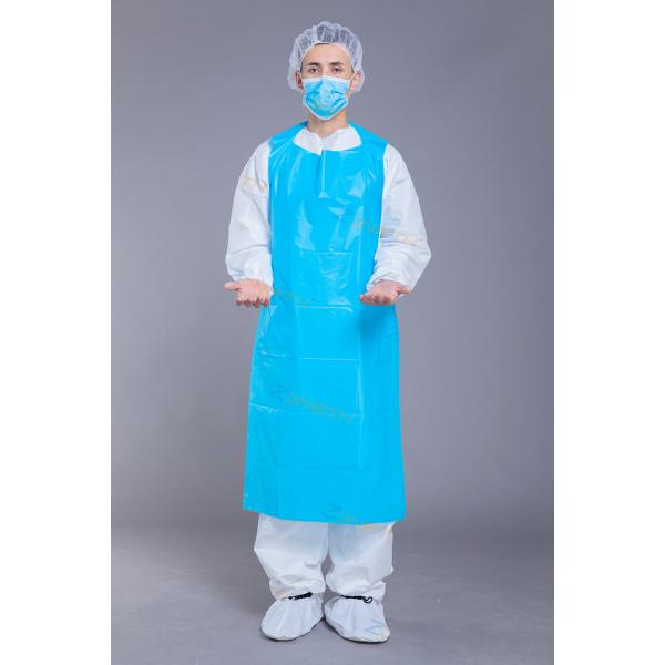 Oil Proof 25gsm CPE Disposable Protective Gowns