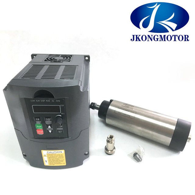 1.5KW ER11 air cooled Spindle Motor AC 220V Air Cooled high speed 24000rpm 400HZ for engraving machine