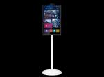 360° Swivel Adjustable Stand Portable Television Set with Massive MV Library and