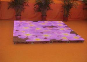 Quality interactive Dance Floor LED Screen SMD2727 P6.25mm 25600dots/sqm Pixel Density for sale