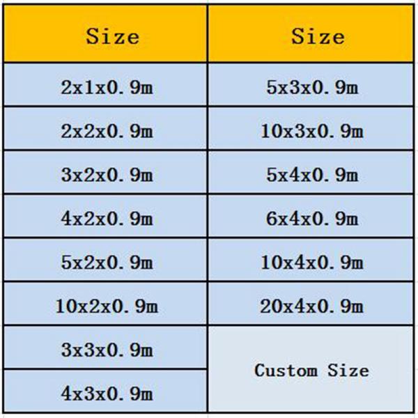 Aquaculture Pool PVC Coated Cloth COATED BANNER Tarpaulin Greenhouse Fish Pond Crayfish Koi Culture Child Water Pool