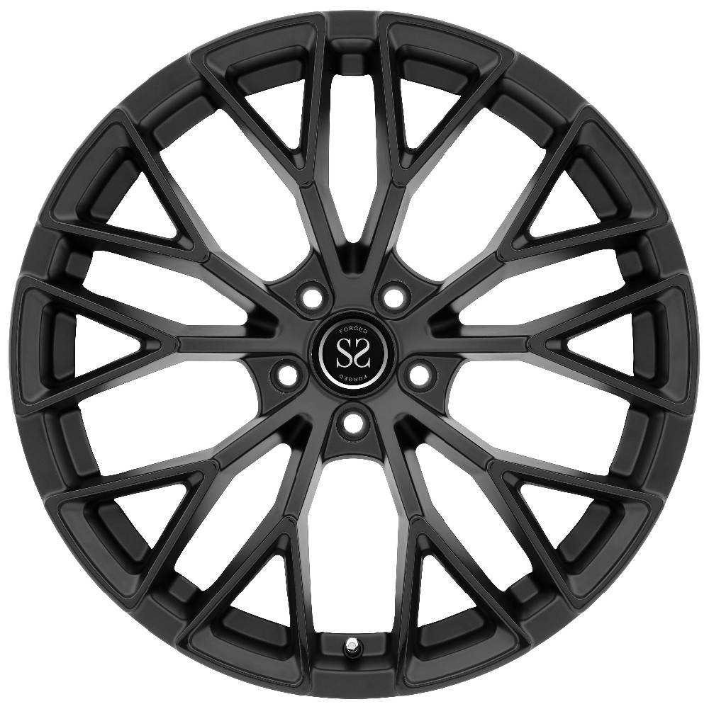 18 19 20 21 22 Inch 5x112 R8 Wheels Red Machine Face 1-Pc Forged Aluminum Alloy A6061 T6 Styling Custom Rims