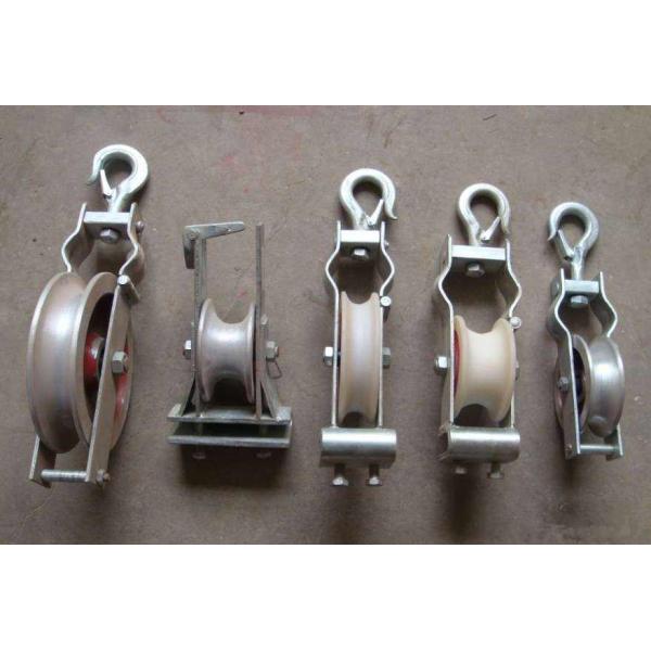 Alternative Conductor Stringing Blocks Aluminum Nylon Crossarm Mounted 1.6kg - 3.2kg