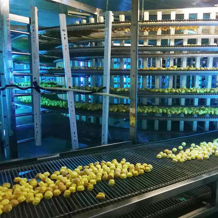 China Factory Manufacturer Croissant Bread Spiral Cooler Tower Sale