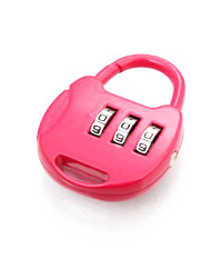 Quality 3 Digit travel case Combination Lock for sale