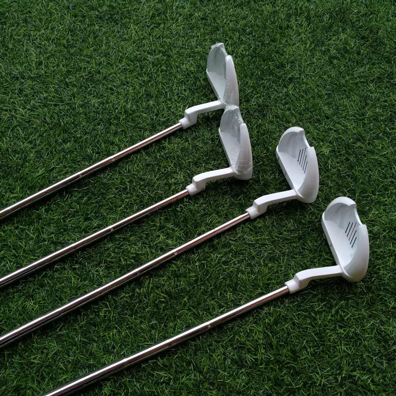 mallet golf putter, golf head , golf putter , complete golf putter