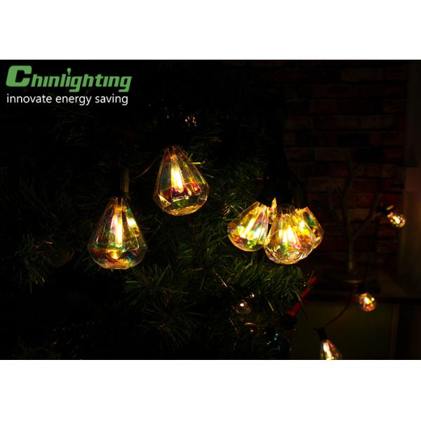 Diamond Shaped 240V 360lm 720lm Commercial Led String Lights