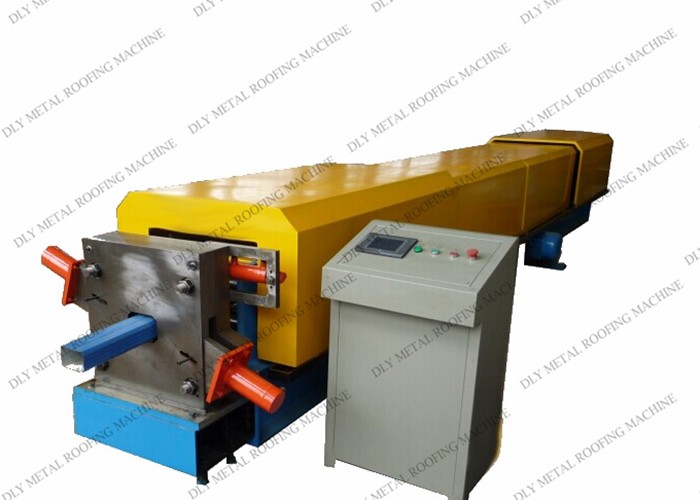 PLC Downspout Pipe Roll Forming Machine 380v Downpipe Forming Machine