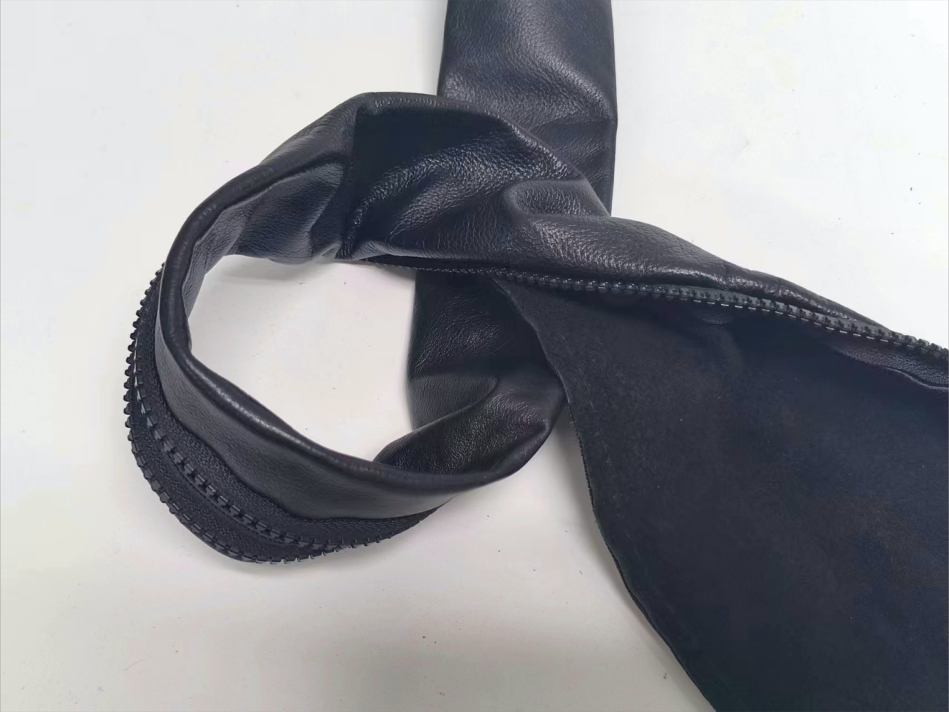 Durable Welding Torch Cable Cover Leather Jacket Style Heat Resistant Material Feature