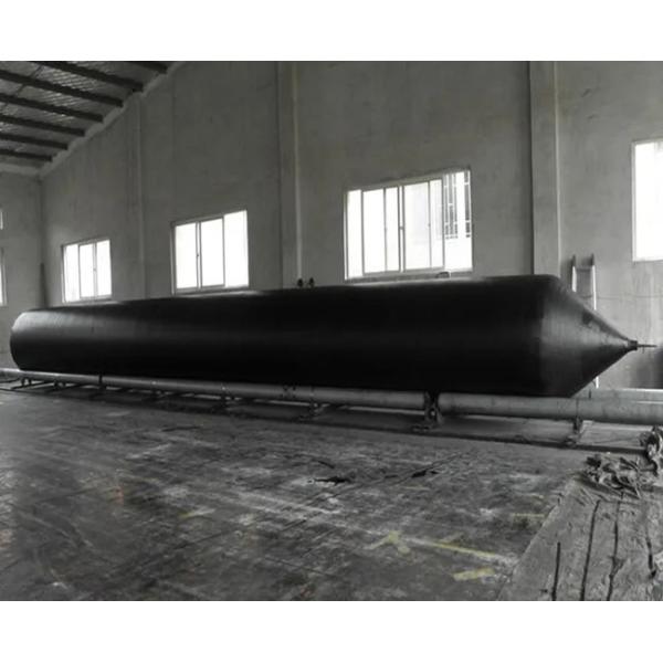 Smooth Rubber Marine Air Bag Cylindrical Shape For Ship / Vessel / Docking
