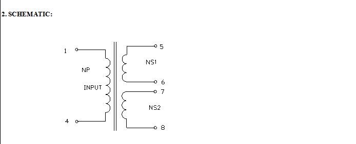 Silicon Steel Z11 Low Frequency Transformer 50 / 60HZ Stable PA66 Bobbin