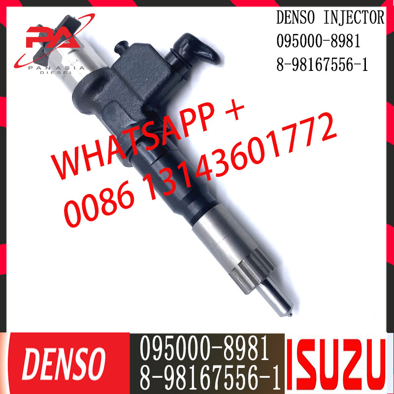 Common rail injector 095000-8980 095000-8981 095000-8982 For Isuzu/Hitachi 6UZ1 6WF1 ZX450 8-98167556-2 8-98167556-1