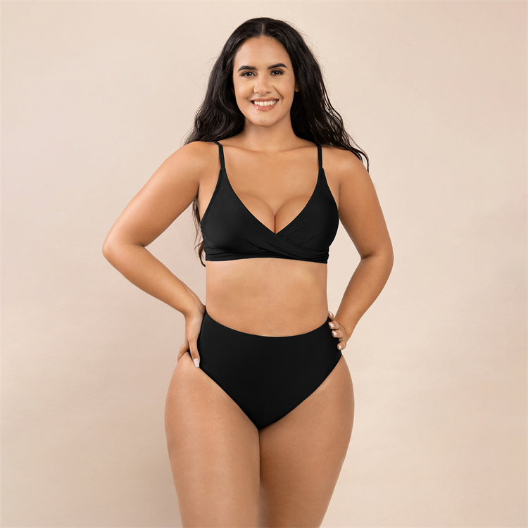High Waist Beachwear Summer Bikini for Women Sexy Fitness Swimwear Custom Two Pieces
