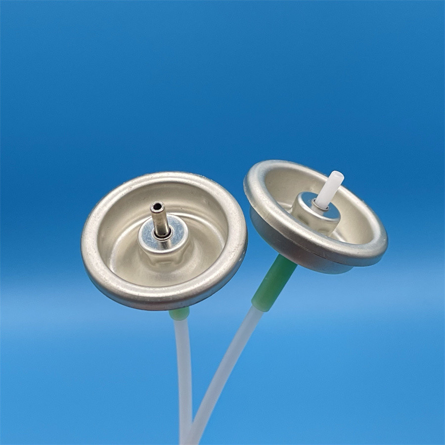 Accessories for Aerosol Can Good Quality Metering Valve Gas Sprayer Valve with metal stem and L actuator
