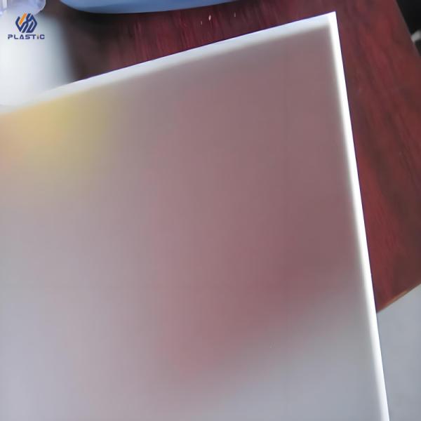 Buy White Color Acrylic Frosted Sheet Chemical Resistance Frosted Lucite Panels at wholesale prices