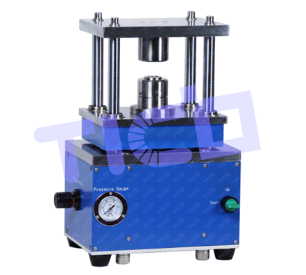 Quality Coin Cell CR20xx Compact Gas Driven Crimping Machine for sale