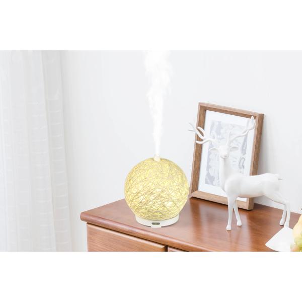 Rattan Ball USB Essential Oil Aroma Diffuser Handcrafted Portable For Home Decor
