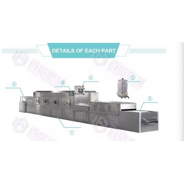 Industrial Heating Microwave Machine Fast Food Lunch Box Heating Machine