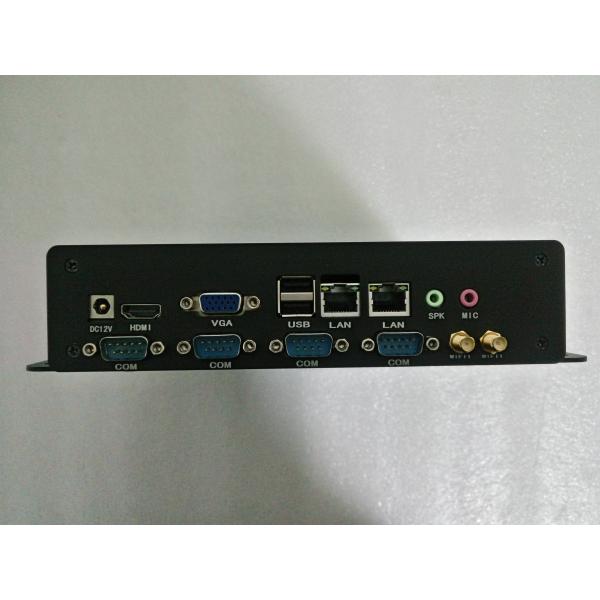 Aluminum Alloy HDMI Linux 1000Mbps Fanless Embedded Box PC