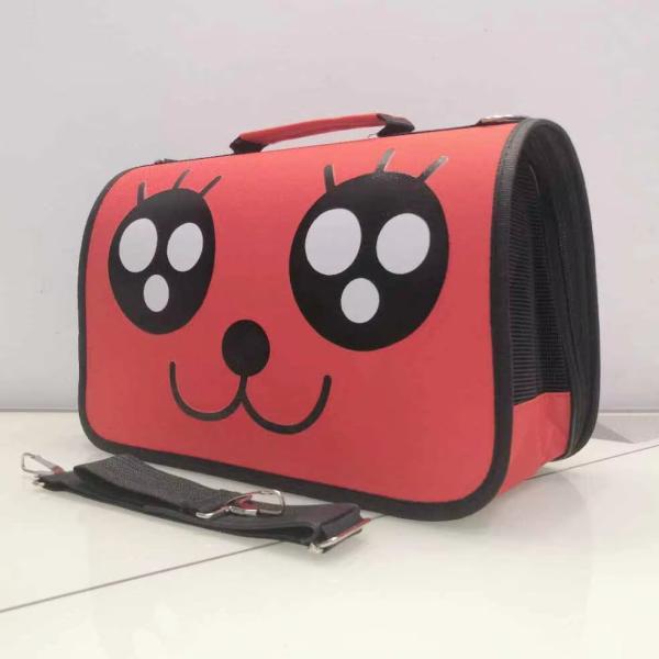 Single Shoulder Pet Carrier Bag Breathable Cat Travel Bags Portable
