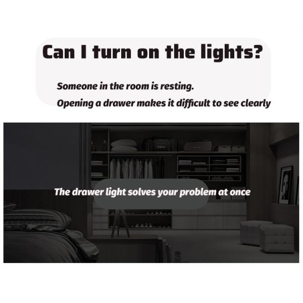 Surface Mounted Motion Sensor LED Light SMD2835 Cupboard Sensor Light