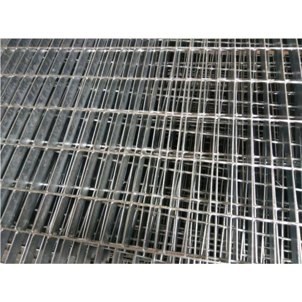 Platform Galvanized Steel Grating High Strength Q235 Building Material